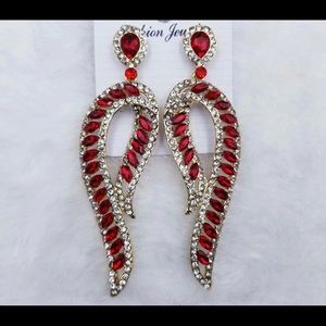 Silver plated earrings